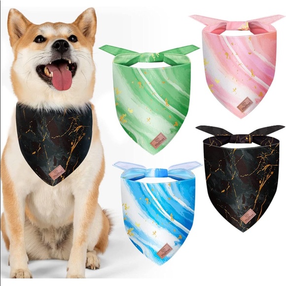 4 dog bandanas - Picture 1 of 9